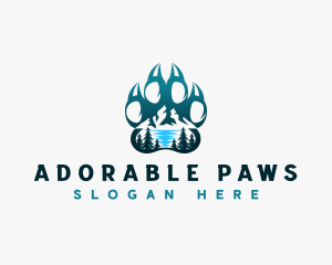 Outdoor Mountain Claw logo design