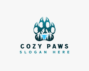 Outdoor Mountain Claw logo design