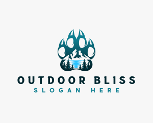 Outdoor Mountain Claw logo design