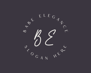 Elegant Spa Salon Wellness  logo design