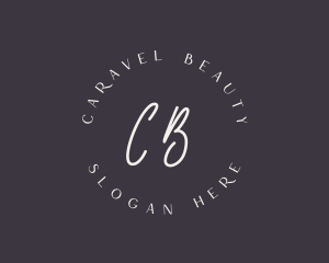 Elegant Spa Salon Wellness  logo design