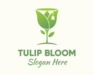 Green Tulip Tea logo
