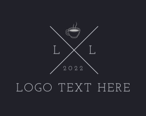 Coffee Cup Letter Logo