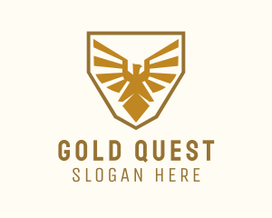 Gold Hawk Sigil logo design