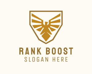 Gold Hawk Sigil logo design