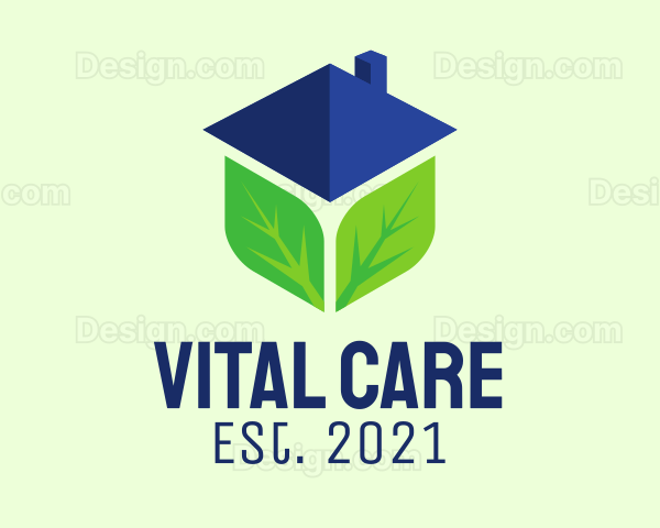 Sustainable Eco House Logo