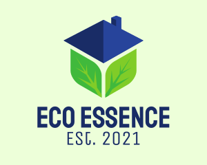 Sustainable Eco House  logo design