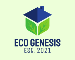 Sustainable Eco House  logo design