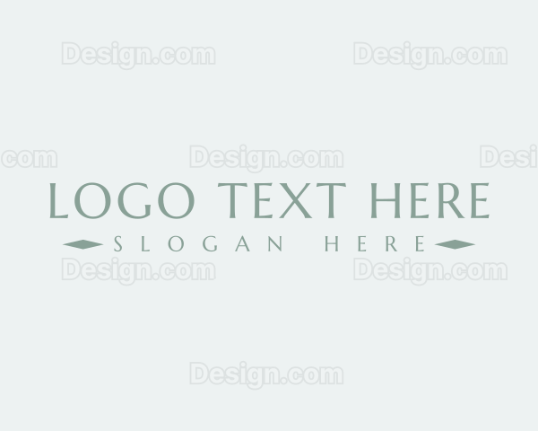 Luxury Designer Boutique Logo