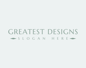 Luxury Designer Boutique logo design