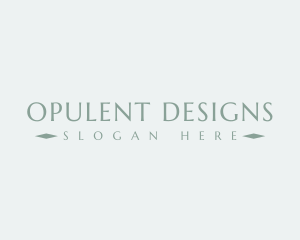 Luxury Designer Boutique logo design