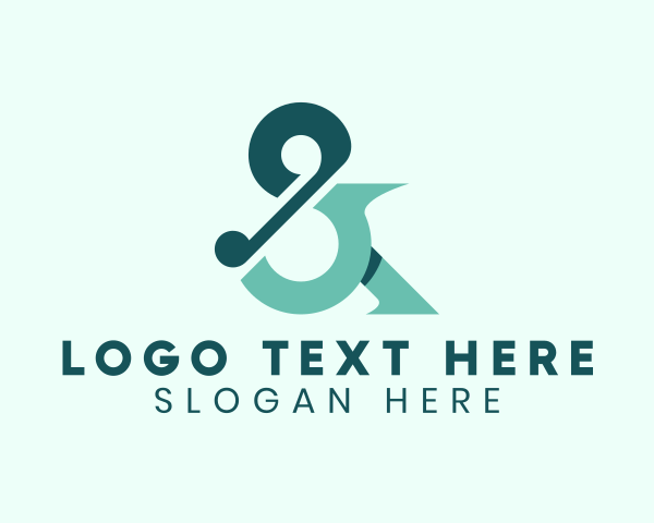 Ligature logo example 3