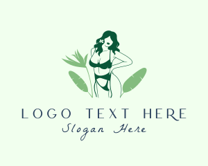 Natural Woman Swimwear Model logo