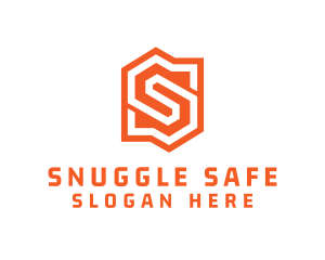 Edgy Modern Letter S logo