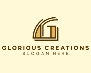 Art Deco Architecture Firm logo design