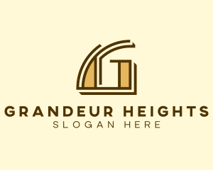 Art Deco Architecture Firm logo design