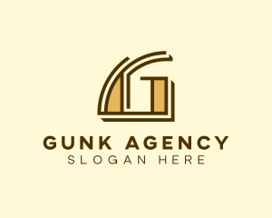 Art Deco Architecture Firm logo design