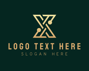 Modern Professional Letter X  logo design