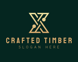 Modern Professional Letter X  logo design