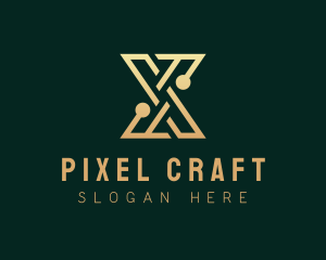 Modern Professional Letter X  logo design