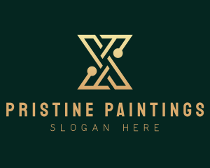 Modern Professional Letter X  logo design