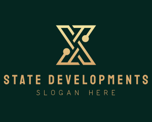 Modern Professional Letter X  logo design