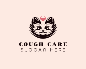 Cat Pet Care  logo design