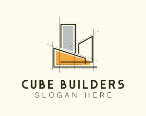 Realty Construction Structure logo design