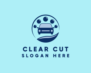 Simple Car Wash Service logo design