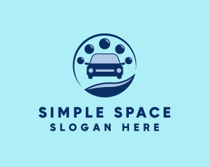 Simple Car Wash Service logo design