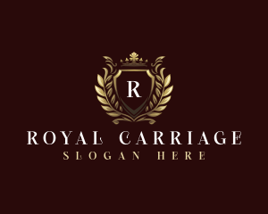 Royal Crown Shield logo design