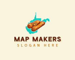 West Virginia Pastry Snacks logo design