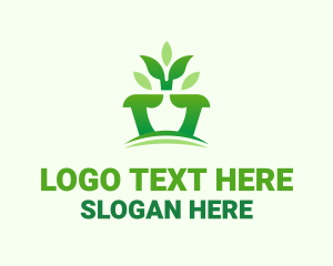 Shovel Planting Garden logo