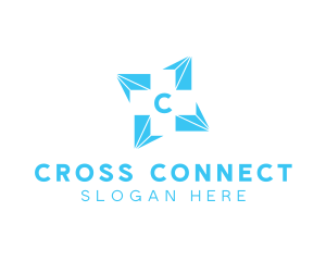 Clinic Hospital Cross logo design