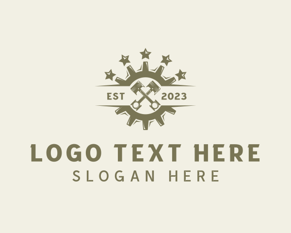 Cog Wheel logo example 3