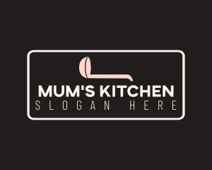 Kitchen Ladle Business logo design