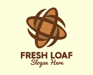 Spinning Baguette Bread logo