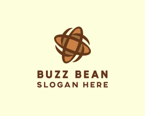 Spinning Baguette Bread logo design