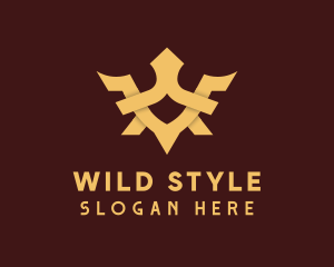 Luxury Style Crown logo design