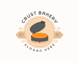 Dessert Waffle Bakery logo design