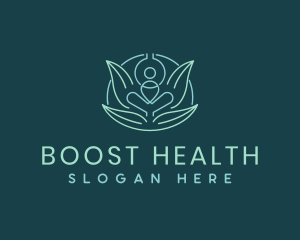 Yoga Wellness Health logo design