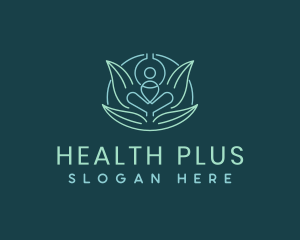 Yoga Wellness Health logo design