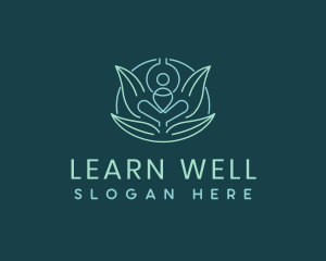 Yoga Wellness Health logo design