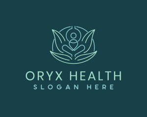 Yoga Wellness Health logo design