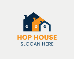 Village Town House logo design