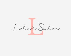 Upscale Beauty Stylist logo design