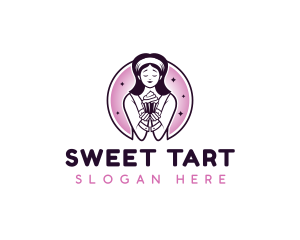 Cupcake Sweets Bakery logo design