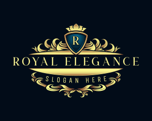 Royal Crest Ornament logo design