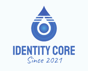Blue Droplet Core  logo