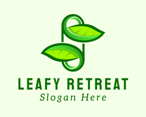 Herbal Leaf Capsule  logo design